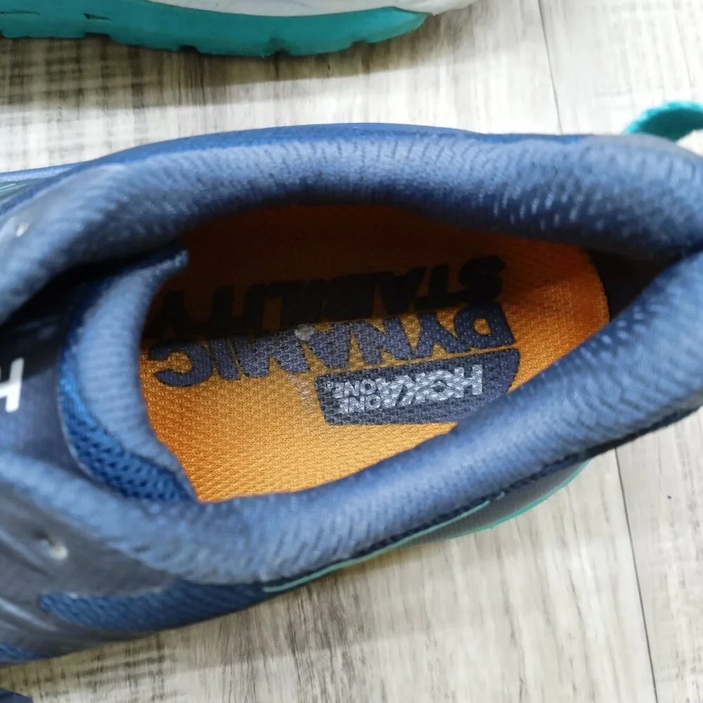 HOKA One One Blue Turquoise Running Shoes Women's 10
